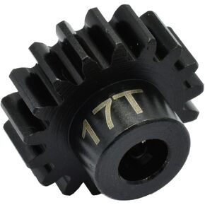 Hot Racing NSG17M1 17t Steel Mod 1 Pinion Gear 5mm