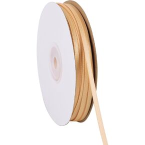 مزدوج الوجه الأخضر الساتين الشريط 1/8 بوصة × 100 ياردة ، شرائط شريط النسيج الشريط رفيع الشريط للهدية لتلوين الهدايا ، الزفاف ، صنع القوس ، إكليل ، خياطة DIY (أخضر) in Kuwait