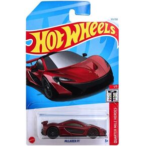 Hot Wheels McLaren P1 Quarter Mile Heroes 1/5 Red Die-cast Car