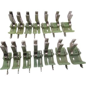 CKPSMS Brand - 1SET Left and Right Side Guide Plastic Presser Foot #SP-18T-14 Compatible with/Replacement for JUKI Brand TL-2010Q DDL-8500 DDL-9000 Sewing Machine