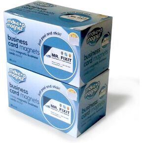 MagnaCard Magnetic Business Cards, 3.5 x 2 x 4.3 inches , 100 Count (MC 100)