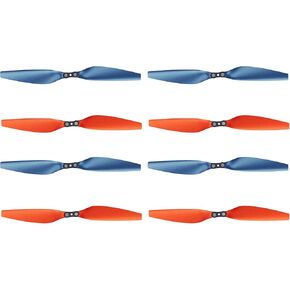 V11AIR Drone Replacement Blades, 4 Pcs Original High-Durability Propellers, Spare RC Drone Accessories, Blue&Orange