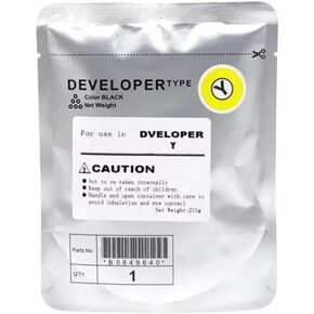 DV512 C224 C284 Developer Powder Compatible with C224 C284 C364 C454 C554 C554e Models(DV512-Black 250g)