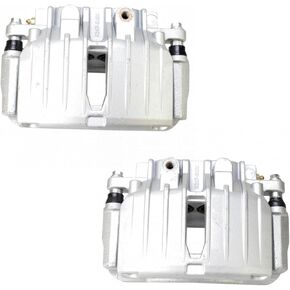 TRQ New Front Disc Brake Caliper with Bracket & Hardware Pair for Toyota Scion in Saudi Arabia