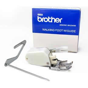 SA140 Feed Walking Foot with Guide for Quilting and Sewing Stitch Through Multiple Layers Fits Low Shank Sewing Machines