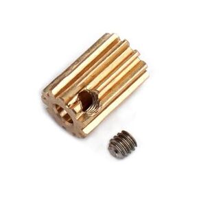FURITEK 11T HIGH Quality Brass Pinion for Micro Komodo (TRX-4M RC Crawler Motor) (FUR-2275)