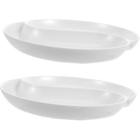 2pcs Practical Watercolor Mixing Trays for Painting and Calligraphy Pigment Trays for Color Mixing and Ink Holding Present for Art Enthusiasts and Calligraphers
