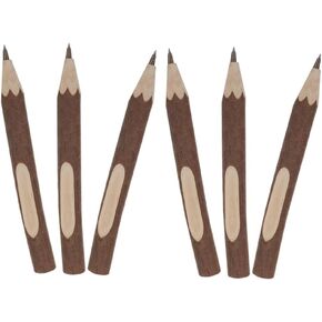 Operitacx 10 Pcs NaturalWood Pencils, 5 Inch Long Twig Wooden Pencils Wood Tree Branch for Kids and Teachers, School Classroom Party Supplies