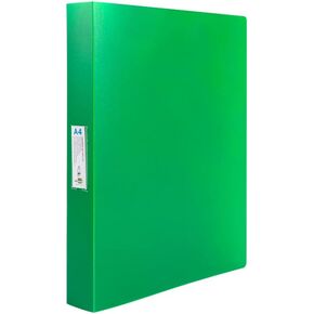 Folder liderpapel 4 Rings 25 mm Mixed Polypropylene din a4 Opaque Apple Green