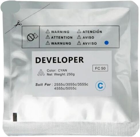 1PCS FC50 Developer Powder 250G Compatible with E 2555C 3555C 4555C 3055C(K) in Saudi Arabia