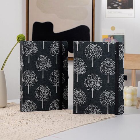 TIEFOSSI Lined Journals for Writing Aesthetic Floral Notebook, College Ruled Notebook A5 Hardcover Notebooks for Women & Girls, 100GSM 315 Numbered Pages, Travel, Business, Work, Office, School Taking in Saudi Arabia