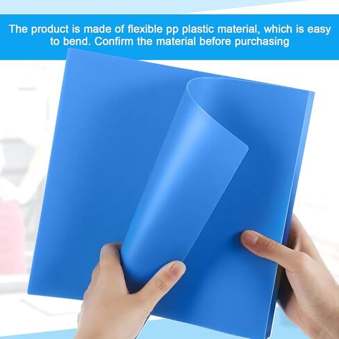 Henoyso 6 PCS البلاستيك Mini 3 Binder 1 "حلقات مستديرة مع 2 جيوب إدراج ، تناسب ورقة 5.5" × 8.5 "، سعة 200 ورقة ، ثلاث حلقات صغيرة مرنة مرنة للمدرسة ، المكتب ، ألبوم الصور in Saudi Arabia