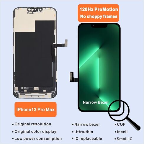 لشاشة عرض رقمية LCD مقاس 5.5 بوصة لهاتف iPhone 6s Plus باللون الأبيض، مجموعة استبدال كاملة للإطار مع أدوات إصلاح in Kuwait