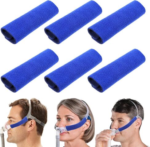 4 Pack CPAP Strap Covers, Cpap Mask Liners for Cpap Machine, Cpap Strap Cushions for Most CPAP Headgear Straps, Soft Fabric CPAP Face Pads Cpap Accessories in Saudi Arabia