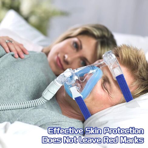 4 Pack CPAP Strap Covers, Cpap Mask Liners for Cpap Machine, Cpap Strap Cushions for Most CPAP Headgear Straps, Soft Fabric CPAP Face Pads Cpap Accessories in Saudi Arabia