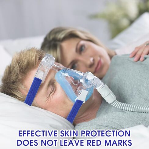 4 Pack CPAP Strap Covers, Cpap Mask Liners for Cpap Machine, Cpap Strap Cushions for Most CPAP Headgear Straps, Soft Fabric CPAP Face Pads Cpap Accessories in Saudi Arabia