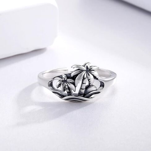 925 Sterling Silver Butterfly Toe Ring Adjustable Boho Flower Ring Summer Jewelry for Women in Saudi Arabia