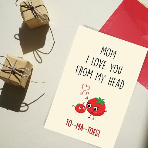 Cheerin Funny Birthday Card for Mom – Mother Bday Cards with Envelope– Appreciation Card for Grandma, or Mother Figure from Daugter or Son in Kuwait