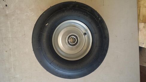 3.50 X 6 Tedder Tire and Wheel, Fits Galfre Walton and First Choice Hay Tedders in Saudi Arabia