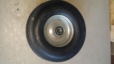 3.50 X 6 Tedder Tire and Wheel, Fits Galfre Walton and First Choice Hay Tedders in Saudi Arabia