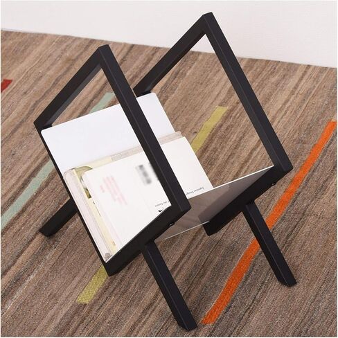 Standing Bookcase Free Standing Bookshelf Personality Iron Art Home Office Bookshelf for Office Study Dormitory Desktop Book Stand(A) in Saudi Arabia