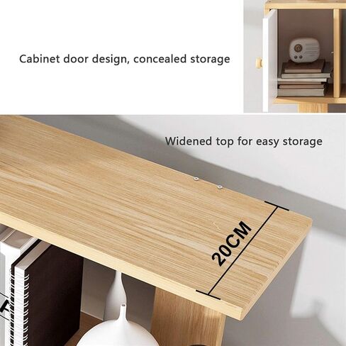 Standing Bookcase Wood Desktop Bookshelf Desktop Organizer Office Storage Rack Wood Display Shelf - Free Style Display 2-Shelf Stand Shelf Rack Assembled Bookcase Desktop Book Stand(A,Small) in Saudi Arabia