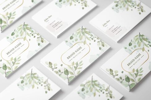 Premium Custom Business Cards 250 cards Elegant Shimmering Metallic Paper 3.5x2 inches Customizable Design with Luxurious Soft Texture in Saudi Arabia