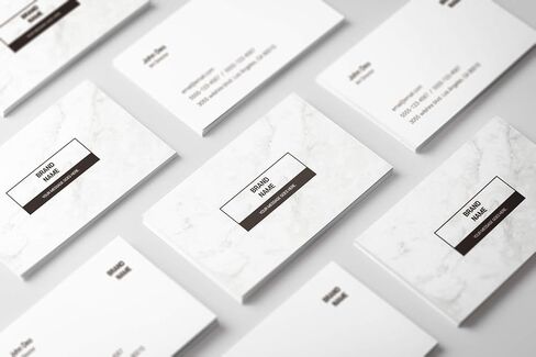 Premium Custom Business Cards 250 cards Elegant Shimmering Metallic Paper 3.5x2 inches Customizable Design with Luxurious Soft Texture in Saudi Arabia