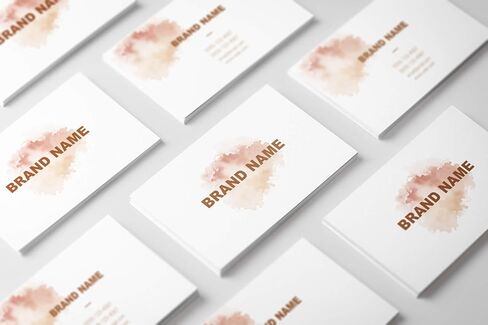 Premium Custom Business Cards 250 cards Elegant Shimmering Metallic Paper 3.5x2 inches Customizable Design with Luxurious Soft Texture in Saudi Arabia