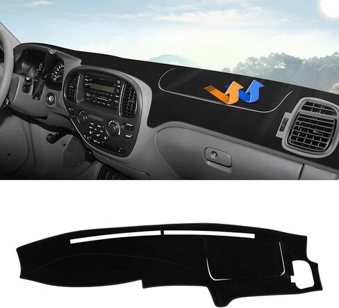 Autorder Dashboard Cover Mat for Toyota bZ4X /Subaru Solterra 2023 2024 Accessories Dash Cover Upgrade Velvet Dash Mat Sunshade Glare UV Rays Protector in Kuwait