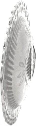 Thunderbird Slotted Steel Concho Nickel 2-1/4 "10 Pack 7542-21 in Saudi Arabia