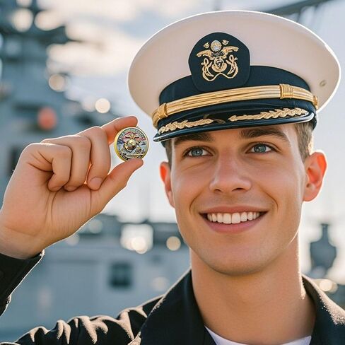 عملة تحدي الذكرى السنوية 250 USMC (1.57 بوصة)-عملة عسكرية قابلة للتحصيل على الوجهين للمحاربين القدامى ، المتحمسين للخدمة الفعلية ومشاة البحرية (3pcs) in Kuwait