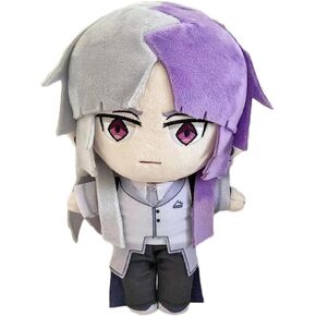 JCvCX 10'' Purple and Gray Hair Boy Plush Figure Toy Stuffed Doll Animal Plushies Pillow Figurine Plushie(N)