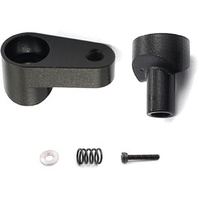 Aluminum 20T Servo Horn Heavy-Duty RC Servo Arm for ARRMA1/18 Granite GROM/Typhon GROM/1/14 Mini Mojave GROM (Red)