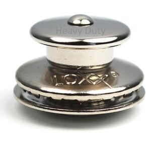 LOXX Snap Fastener Upper Part Heavy Duty Nickel Closure