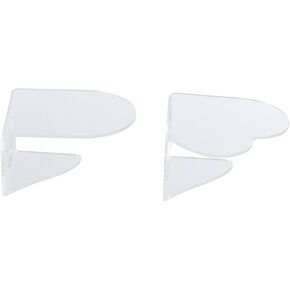 ERINGOGO 2Pcs Acrylic Color Mixing Trays Practical Paint Plate for Watercolor and Pigment Lightweight and Easy to Clean for Amateur and Professional Artists