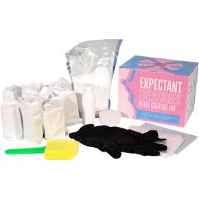 Counter Culture DIY Belly Casting Kit for Pregnancy, Premium Smooth Finish, Unique Keepsake Gift for Expecting Mom, Baby Nursery Decor, Mothers Day