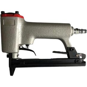 Oil-Free Pneumatic Staple Gun 1010F Galvanized Wire Nailer Frame Pneumatic Nailer Pneumatic Stapler Use for Woodworking