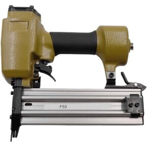 Oil-Free Pneumatic Staple Gun Pneumatic Nail Gun 18Ga F50 Pneumatic Nail Gun 25-50mm Nails Length Applies to Furniture