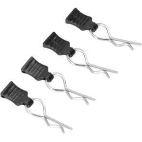 RC Body Clips,RC Car Shell Clips R Pin Clips Upgrade Parts with Pull Tabs for WLTOYS 124008 124010 RC Car, RiToEasysports53tmzbca80