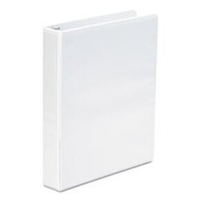 (3 Pack Value Bundle) UNV20972 Round Ring Economy Vinyl View Binder, 1-1/2" Capacity, White