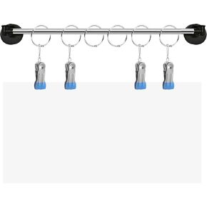 Magnetic Rod for Classroom Whiteboard, Magnets Anchor Chart Paper Holder for Calendar Pocket Chart, Magnetic Teacher Flip Date Display Hanging Organization Black White Decor Set Accessories