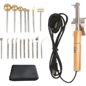 Electric DIY Cloth Fabric Flower Maker Artificial Flower Ironing Machine - 17 Heads Fake Flower Making Tools
