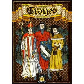 Pearl Games Troyes Board Game - Experience The Richness of Medieval France in This Acclaimed Strategy Game! Family Game for Kids and Adults, Ages 14+, 2-4 Players, 90 Minute Playtime, Made