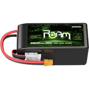OVONIC 6S Lipo Battery 2800mAh 22.2V 150C with XT60 Plug for RC Truck Truggy Buggy Tank RC Car Racing Hobby