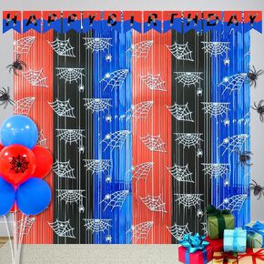 Wicked Birthday Party Decorations 2-Pack - Wicked Party Supplies & Favors with Green & Pink Photo Booth Props, Cute Backdrop Streamers, Cake Toppers - Evil Theme Decor Kit for Girls
