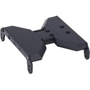 1/10 RC Skid Plate,1Pcs Delrin Transmission Plate Carbon Fiber Chassis Skid Plate for 1/10 RC Crawler Axial Scx10 Capra 1.9 UTB Upgrade Parts