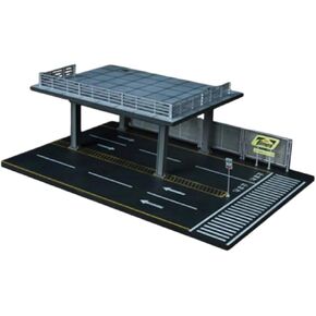1/64 Diecast Car Display Case Car Showcase Gift Protection Desktop Decor Garage Display Stand for Toy Car Collectors
