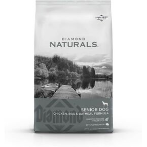 DIAMOND NATURALS Senior Real Meat Recipe Premium Dry Dog Food with Real Cage Free Chicken 6lb