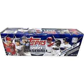 2021 Topps Baseball Factory مربع التجزئة الكامل (660 بطاقة 5 اختلافات الصاعد)